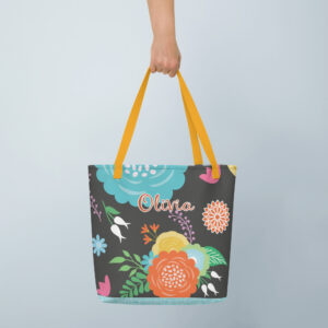 Personalized Large Tote Bags